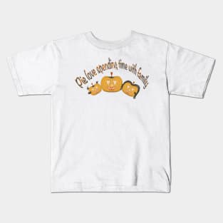 Pie love spending time with family Kids T-Shirt